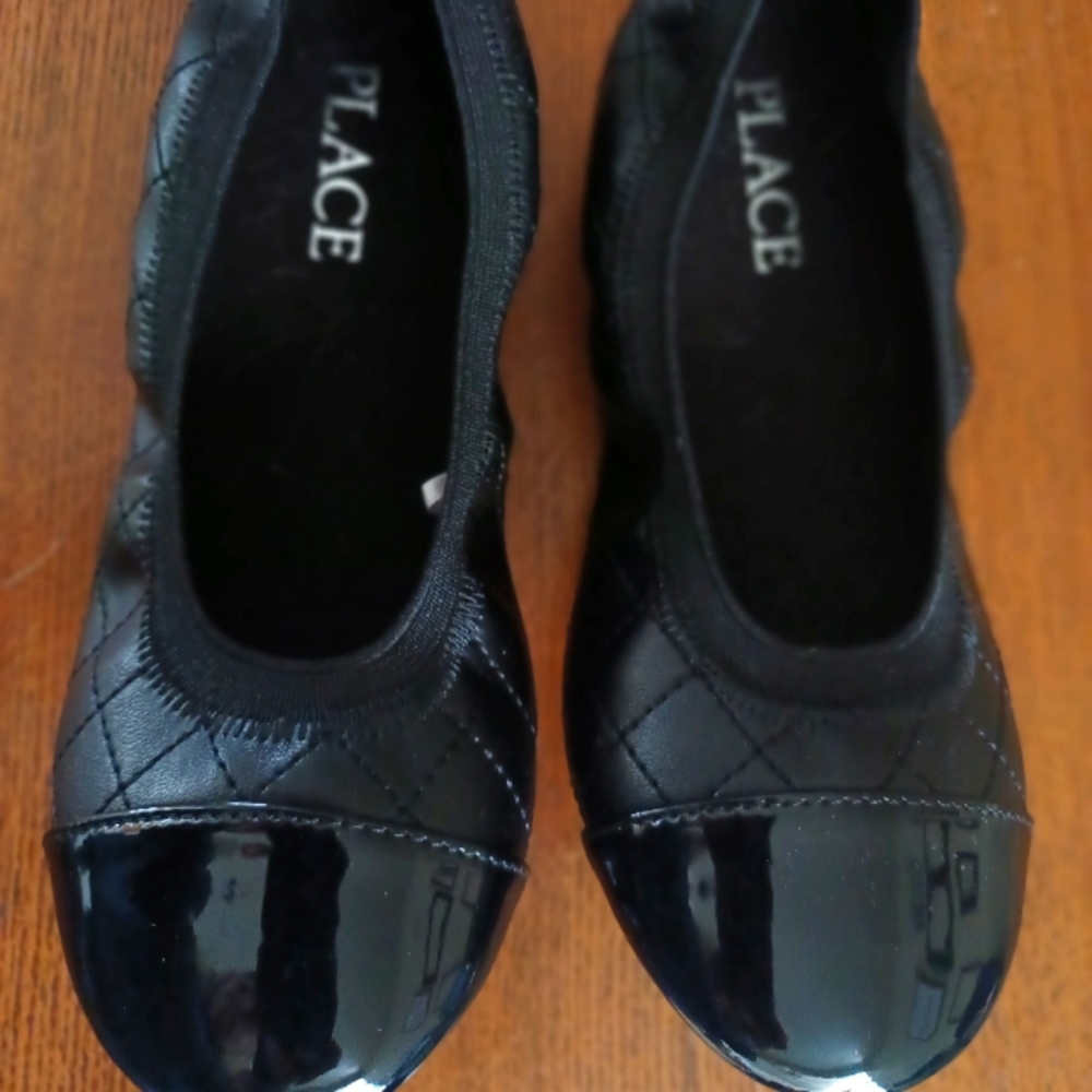 The Children's Place Black Flats